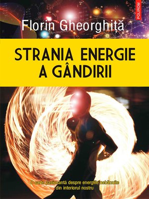 cover image of Strania energie a gândirii